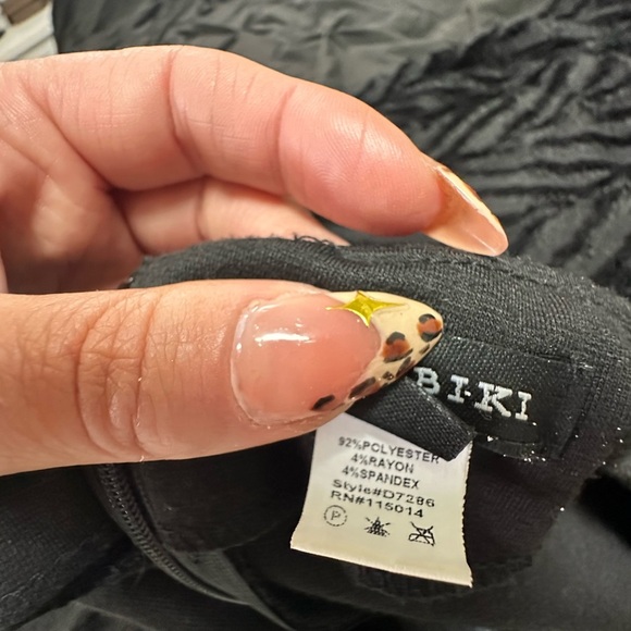 Nikibiki Purple and Black Sequin Strapless Dress Medium - Picture 8 of 8